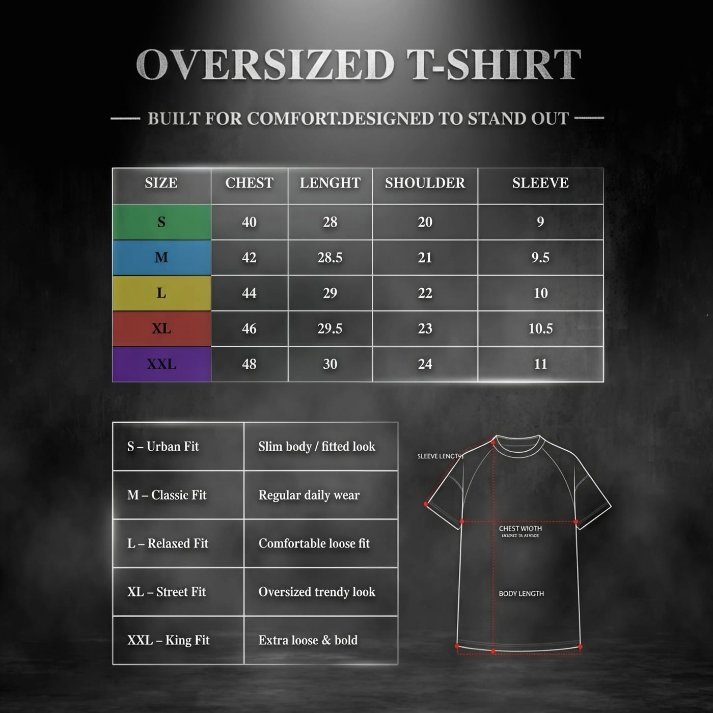THE DOOM - White Oversized Tshirt — view 3