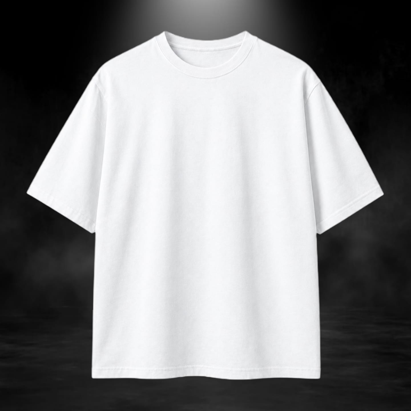 THE DRIVE READY - White Oversized Tshirt