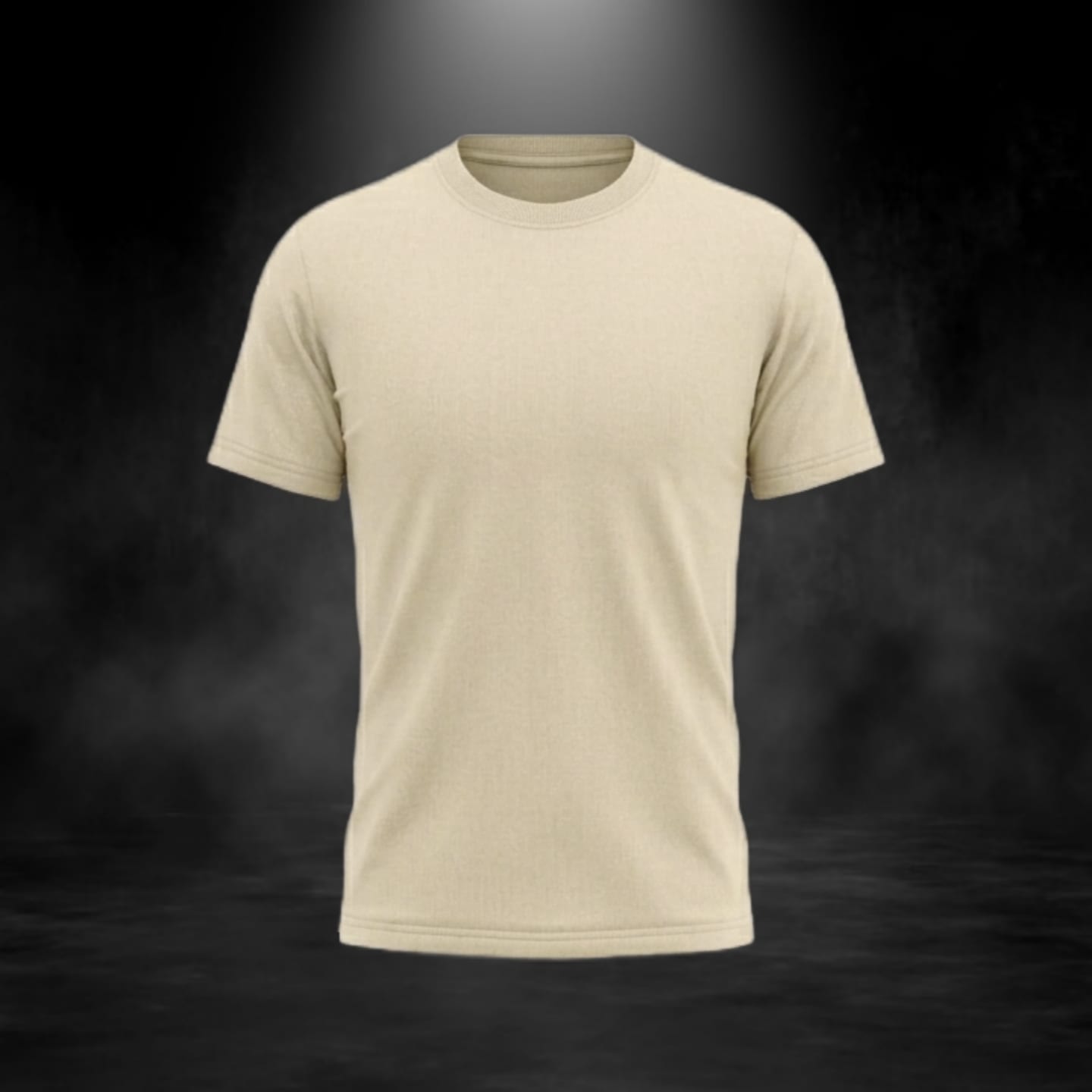 THE RIDE READY - Ivory Regular fit Tshirt