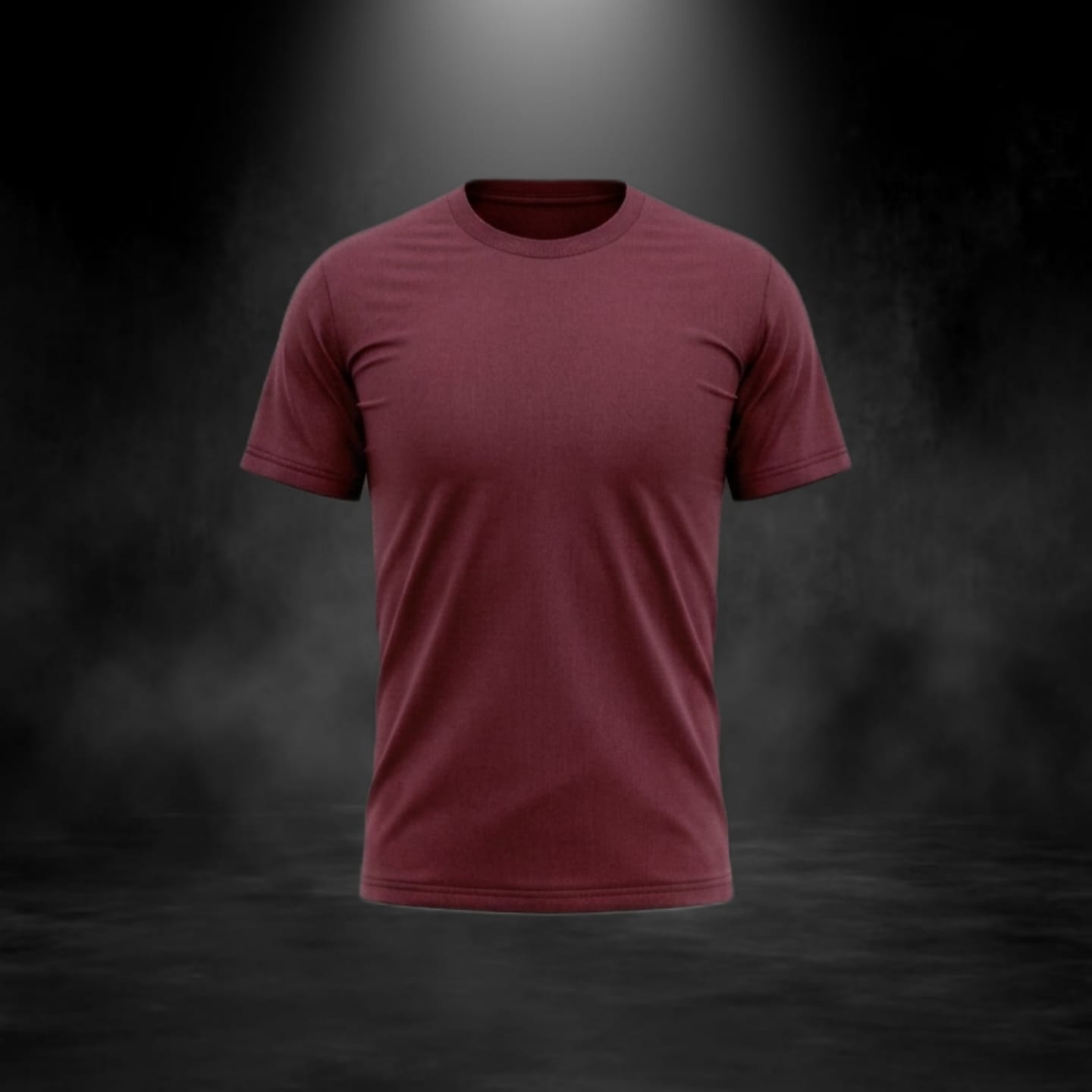 THE RIDE READY - Maroon Regular fit Tshirt