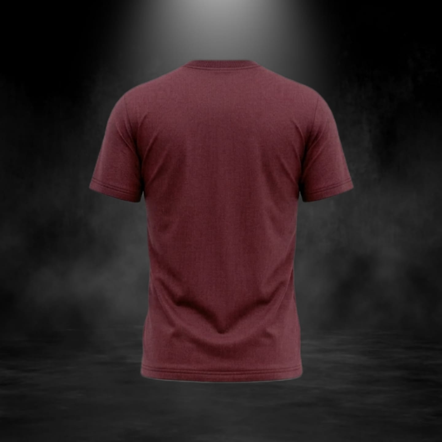 THE RIDE READY - Maroon Regular fit Tshirt — view 2