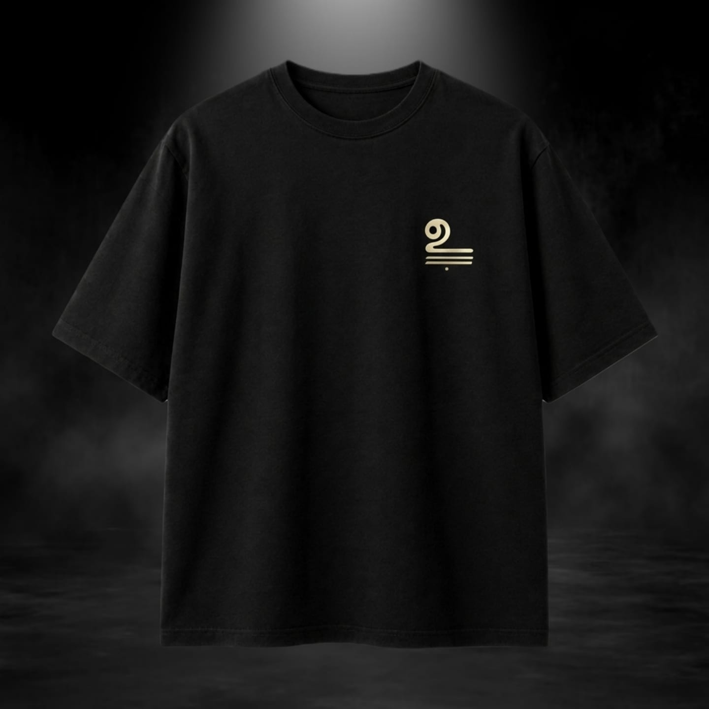 THE SUZHI - Black Oversized Tshirt